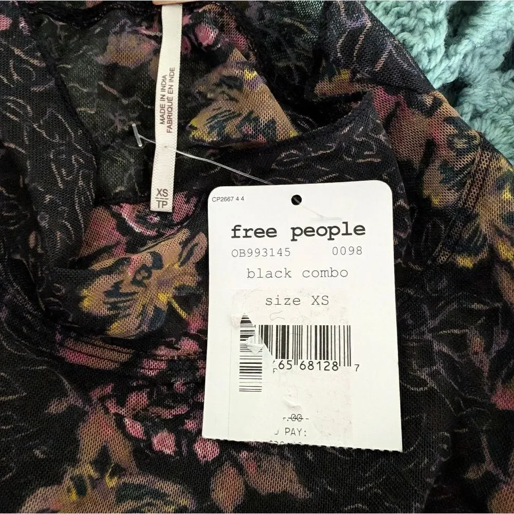 NWT Free People Amber Turtleneck